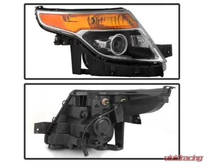 Xtune OEM Right Passenger Side Headlights Ford Explorer 2011-2015 - HD-JH-FEXP11-OE-R
