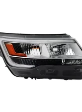 Xtune OE Right Passenger Side DRL Bar Projector LED Headlight Ford Explorer 2016-2018                                     - HD-JH-FEXP16-LED-DRL-R - Image 6