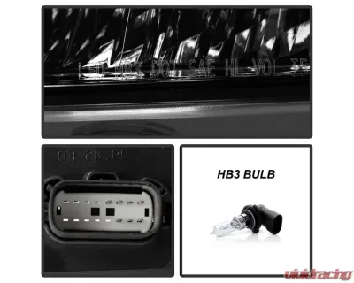 Xtune OE Right Passenger Side DRL Bar Projector LED Headlight Ford Explorer 2016-2018 - HD-JH-FEXP16-LED-DRL-R