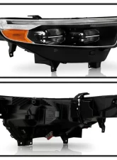 Xtune OE Right Passenger Side Full LED w/ DRL Headlight Ford Explorer XLT / Limited non-Adaptive 2020-2022                                     - HD-JH-FEXP20XLT-LED-OE-R - Image 2