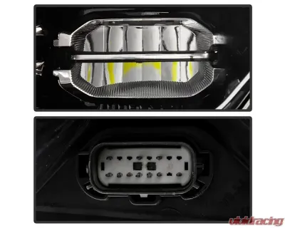 Xtune OE Right Passenger Side Full LED w/ DRL Headlight Ford Explorer XLT / Limited non-Adaptive 2020-2022 - HD-JH-FEXP20XLT-LED-OE-R