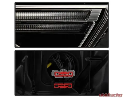 Xtune OE Right Passenger Side Full LED w/ DRL Headlight Ford Explorer XLT / Limited non-Adaptive 2020-2022 - HD-JH-FEXP20XLT-LED-OE-R
