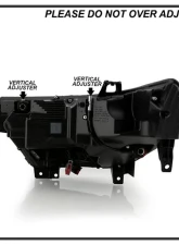 Xtune OE Right Passenger Side Full LED w/ DRL Headlight Ford Explorer XLT / Limited non-Adaptive 2020-2022                                     - HD-JH-FEXP20XLT-LED-OE-R - Image 6