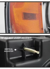 Xtune Chrome Amber Crystal Headlights Ford F150 2004-2008                                     - HD-JH-FF15004-AM-C - Image 5