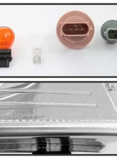 Xtune Chrome Amber Crystal Headlights Ford F150 2004-2008                                     - HD-JH-FF15004-AM-C - Image 6