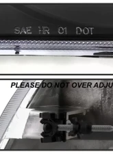 Xtune Black OEM Style Headlights With Corner Lights Ford F150 | Expedition 1997-2003                                     - HD-JH-FF15097-L-SET-BK - Image 6