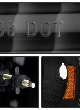 Xtune Black Crystal Headlights With Corner Lights Ford F150 | Expedition 1997-2003                                     - HD-JH-FF15097-SET-AM-BK - Image 5