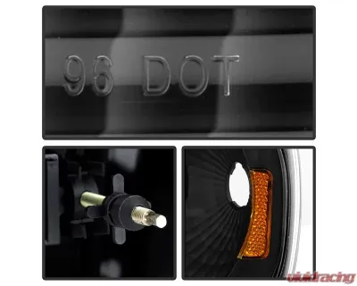 Xtune Black Crystal Headlights With Corner Lights Ford F150 | Expedition 1997-2003 - HD-JH-FF15097-SET-AM-BK