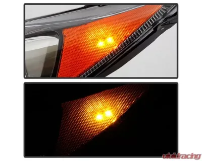 Xtune Black OE Style Headlights Ford Fiesta 2014-2018 - HD-JH-FFIE14-BK-SET