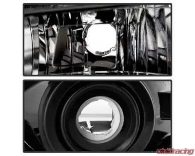 Xtune OE Set Black Crystal Headlights Ford Focus 2008-2011 - HD-JH-FFOC08-AM-BK