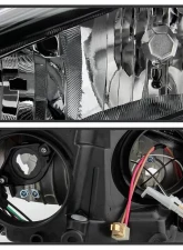 Xtune Black Left Driver Side OE Style Headlights Ford Focus 2015-2018                                     - HD-JH-FFOC15-BK-L - Image 3