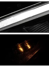 Xtune Black Left Driver Side Factory Style Headlight with LED DRL Ford Focus 2015-2018                                     - HD-JH-FFOC15-LED-BK-L - Image 8
