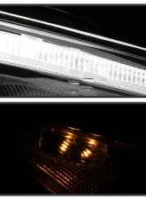 Xtune Chrome Left Driver Side Factory Style Headlight with LED DRL Ford Focus 2015-2018                                     - HD-JH-FFOC15-LED-OE-L - Image 8