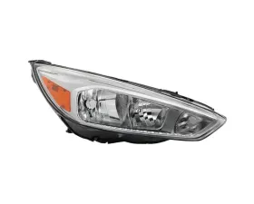 Xtune Chrome Right Passenger Side Factory Style Headlight Ford Focus 2015-2018