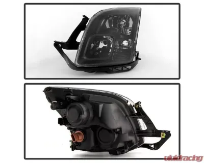 Xtune Black OEM Style Headlights Ford Fusion 2006-2009 - HD-JH-FFUS06-AM-BK