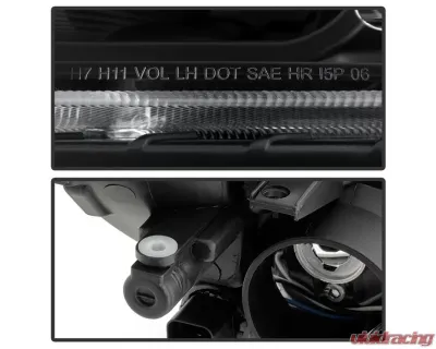 Xtune Black OEM Style Headlights Ford Fusion 2006-2009 - HD-JH-FFUS06-AM-BK