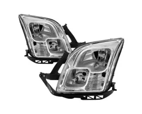 Xtune Chrome OEM Style Headlights Ford Fusion 2006-2009