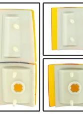 Xtune Chrome Headlights With Parking  & Amber Corner Lights GMC | Chevrolet Suburban 1994-1999                                     - HD-JH-GCK94-AM-C-SET - Image 9