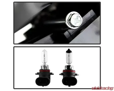 Xtune Chrome OEM Style Headlights With Corner & Parking Lights GMC | Chevrolet Suburban 1994-1999 - HD-JH-GCK94-OE-C-SET