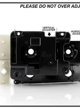 Xtune Chrome Crystal Headlights With Corner & Bumper Lights Chevrolet | GMC 1988-1993                                     - HD-JH-GMCCK88-AM-C-SET - Image 7