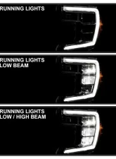 Xtune  POE OE Left 84621804 Halogen Signal w/ LED high Low Beam Headlight GMC Sierra 1500 2019-2022                                     - HD-JH-GSIE19HS-LED-OE-L - Image 11