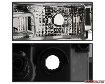 Xtune  POE OE Left 84621804 Halogen Signal w/ LED high Low Beam Headlight GMC Sierra 1500 2019-2022 - HD-JH-GSIE19HS-LED-OE-L