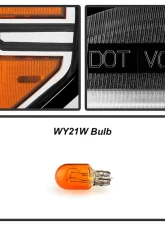 Xtune  POE OE Left 84621804 Halogen Signal w/ LED high Low Beam Headlight GMC Sierra 1500 2019-2022                                     - HD-JH-GSIE19HS-LED-OE-L - Image 6
