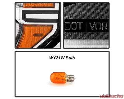 Xtune  POE OE Left 84621804 Halogen Signal w/ LED high Low Beam Headlight GMC Sierra 1500 2019-2022 - HD-JH-GSIE19HS-LED-OE-L