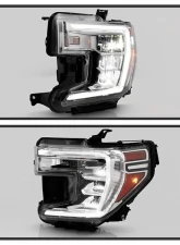 Xtune  POE OE Left 84621804 Halogen Signal w/ LED high Low Beam Headlight GMC Sierra 1500 2019-2022                                     - HD-JH-GSIE19HS-LED-OE-L - Image 10