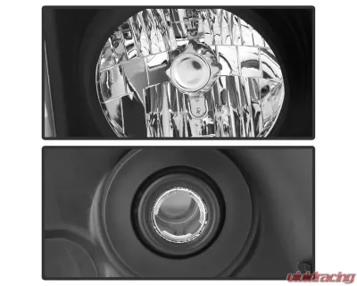 Xtune Black Crystal Headlights GMC Yukon Denali 2007-2014 - HD-JH-GYD07-AM-BK