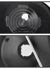 Xtune Black Crystal Headlights GMC Yukon Denali 2007-2014                                     - HD-JH-GYD07-AM-BK - Image 4