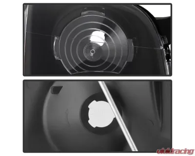 Xtune Black Crystal Headlights GMC Yukon Denali 2007-2014 - HD-JH-GYD07-AM-BK