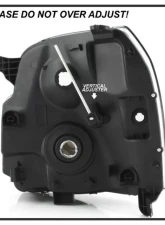 Xtune Black Crystal Headlights GMC Yukon Denali 2007-2014                                     - HD-JH-GYD07-AM-BK - Image 5