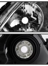 Xtune Chrome Amber Crystal Headlights Honda Accord 2003-2007                                     - HD-JH-HA03-AM-C - Image 4