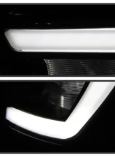 Xtune OE Black LED DRL Crystal Headlights Honda Accord 2003-2007                                     - HD-JH-HA03-LED-BK - Image 8