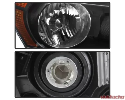 Xtune Black OEM Style Headlights Honda Accord 2008-2012 - HD-JH-HA08-4D-BK