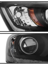 Xtune Black OEM Style Headlights Honda Accord 2013-2015                                     - HD-JH-HA13-4D-AM-BK - Image 3