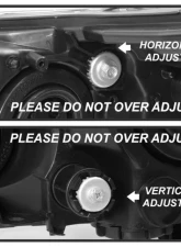 Xtune Black OEM Style Headlights Honda Accord 2013-2015                                     - HD-JH-HA13-4D-AM-BK - Image 5