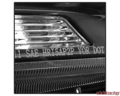 Xtune Black OEM Style Headlights Honda Accord 2013-2015 - HD-JH-HA13-4D-AM-BK