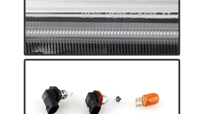 Xtune OE Left Driver Side Halogen Headlight Honda Accord 2016-2018                                     - HD-JH-HA16-4D-H-OE-L - Image 7