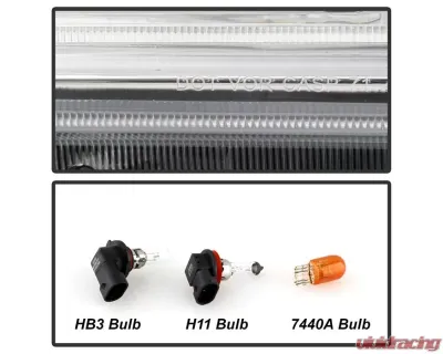 Xtune OE Left Driver Side Halogen Headlight Honda Accord 2016-2018 - HD-JH-HA16-4D-H-OE-L