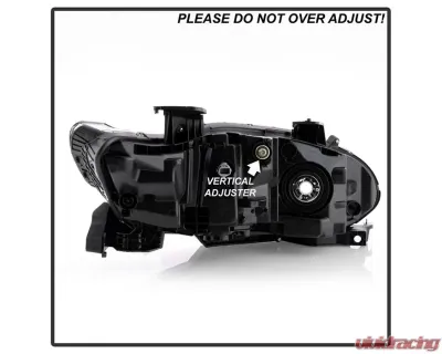 Xtune Driver and Passenger Side Black Factory Style LED Headlights Honda Accord 2018-2020 - HD-JH-HA18-LED-AM-BK