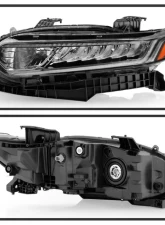 Xtune Driver Side Factory Style LED Headlight Honda Accord 2018-2020                                     - HD-JH-HA18-LED-OE-L - Image 2