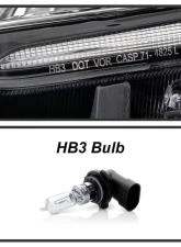 Xtune Driver Side Factory Style LED Headlight Honda Accord 2018-2020                                     - HD-JH-HA18-LED-OE-L - Image 6