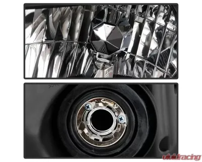 Xtune OE Black Halogen Headlights Honda Civic 2013-2015 - HD-JH-HC13-AM-BK