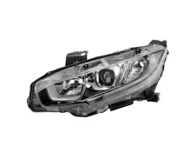 Xtune OEM Left Driver Side Headlight Honda Civic 2016-2020