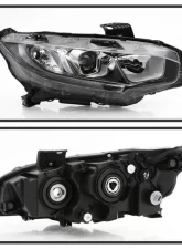 Xtune OEM Right Passenger Side Headlight Honda Civic 2016-2020                                     - HD-JH-HC16-H-OE-R - Image 2