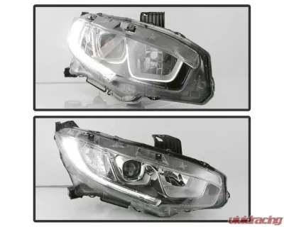 Xtune OEM Right Passenger Side Headlight Honda Civic 2016-2020 - HD-JH-HC16-H-OE-R