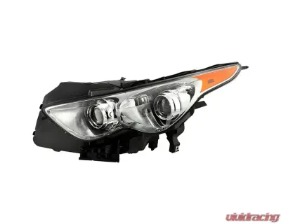 Xtune OE Left Driver Side HID w/o Sport Pkg Headlight Infiniti FX35 | FX37 | FX50 | QX70 2009-2017 - HD-JH-IFX3509-HID-OE-L