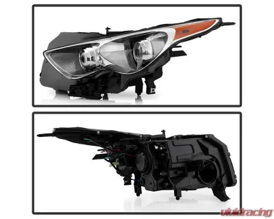 Xtune OE Left Driver Side HID w/o Sport Pkg Headlight Infiniti FX35 | FX37 | FX50 | QX70 2009-2017 - HD-JH-IFX3509-HID-OE-L